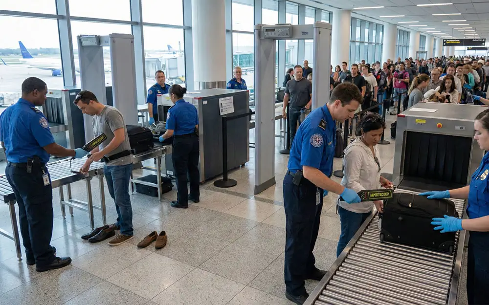 Airline Security Staff