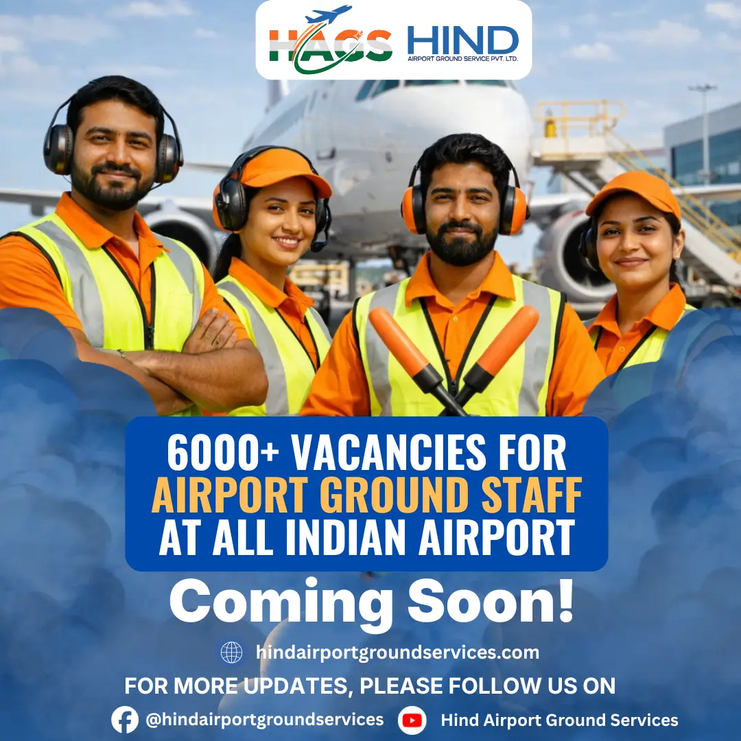 Airport Ground Staff Vacancy