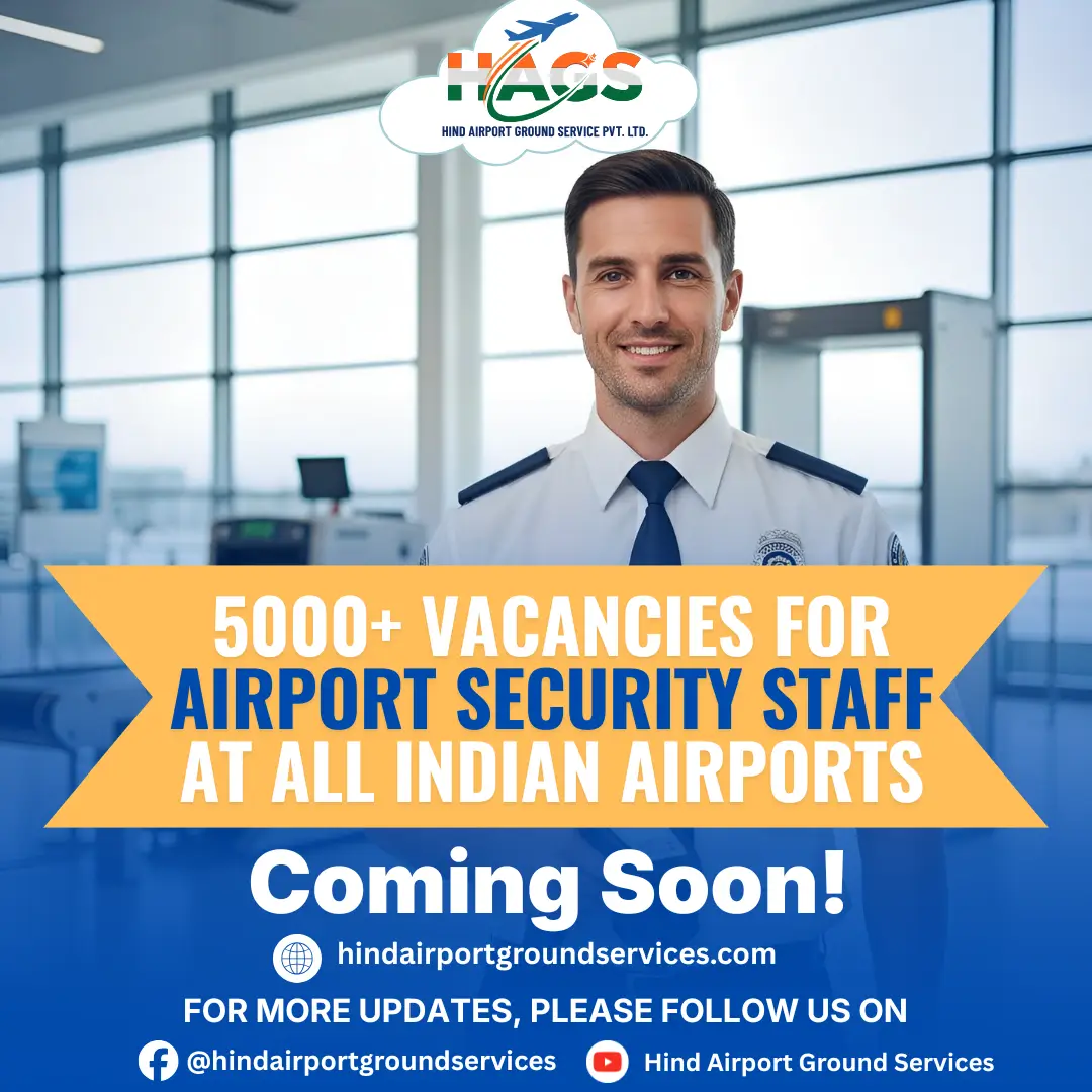 Airport Security Staff Vacancy